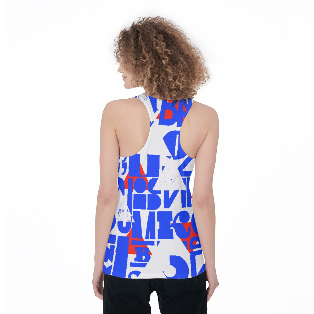 All-Over Print Women's Racerback Tank Top
