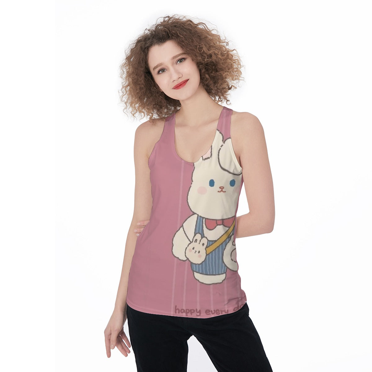 All-Over Print Women's Racerback Tank Top