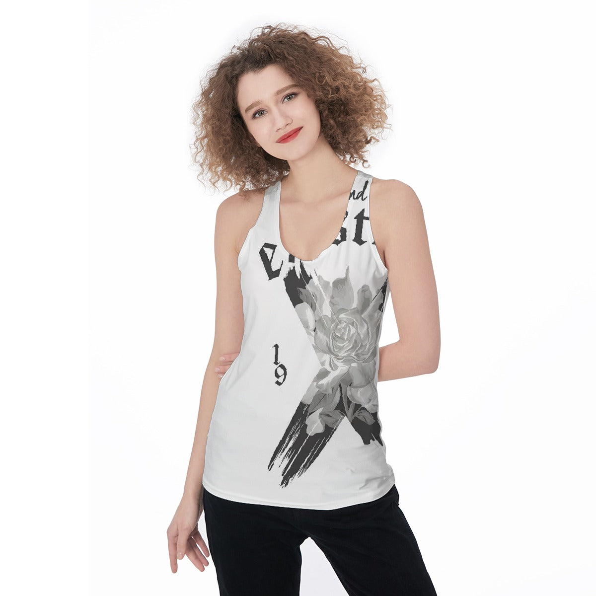 All-Over Print Women's Racerback Tank Top