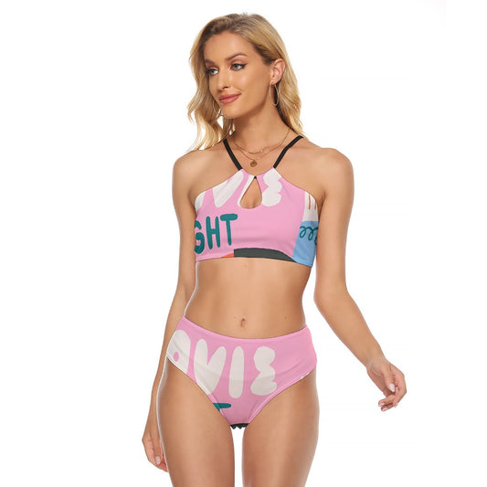 All-Over Print Women's Cami Keyhole One-piece Swimsuit