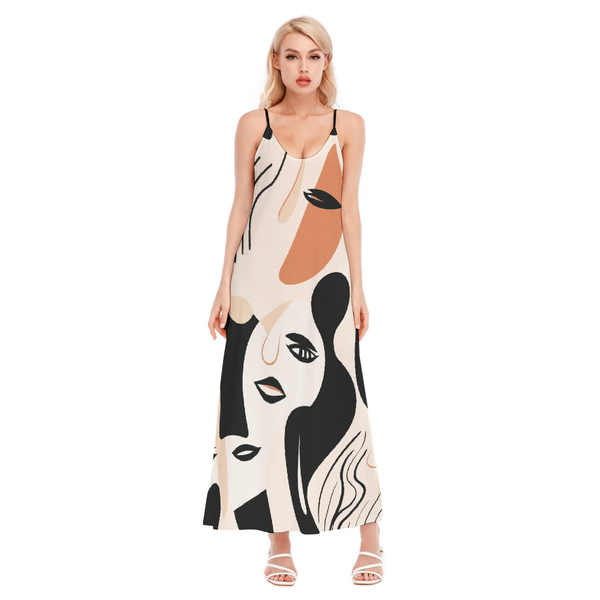 All-Over Print Women's Sling Dress