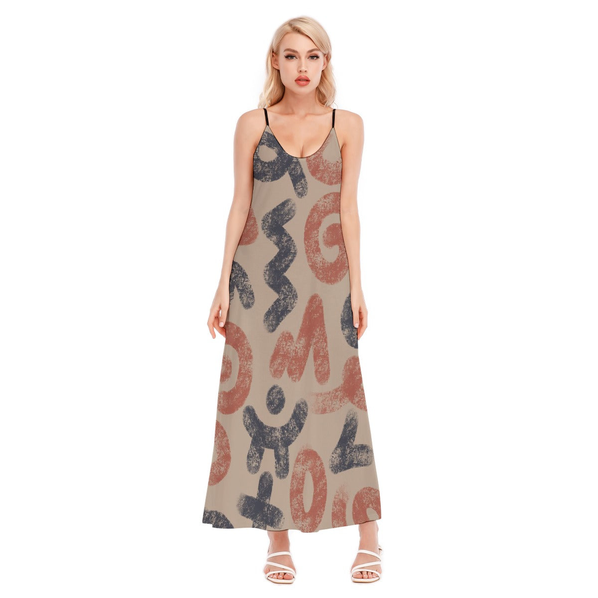 All-Over Print Women's Sling Dress