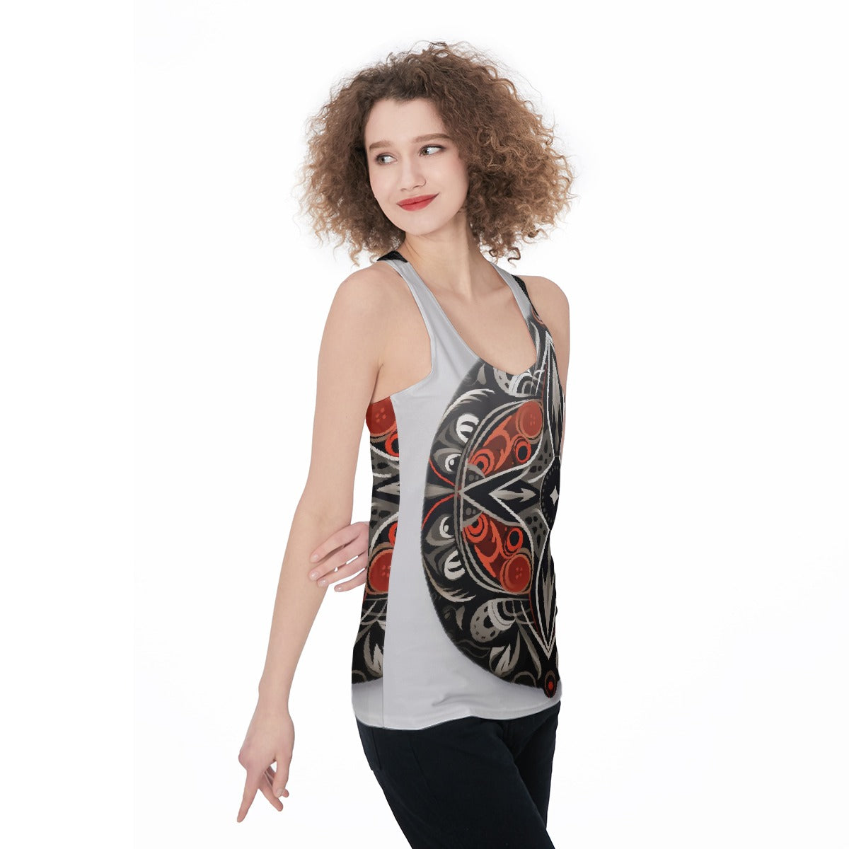 All-Over Print Women's Racerback Tank Top