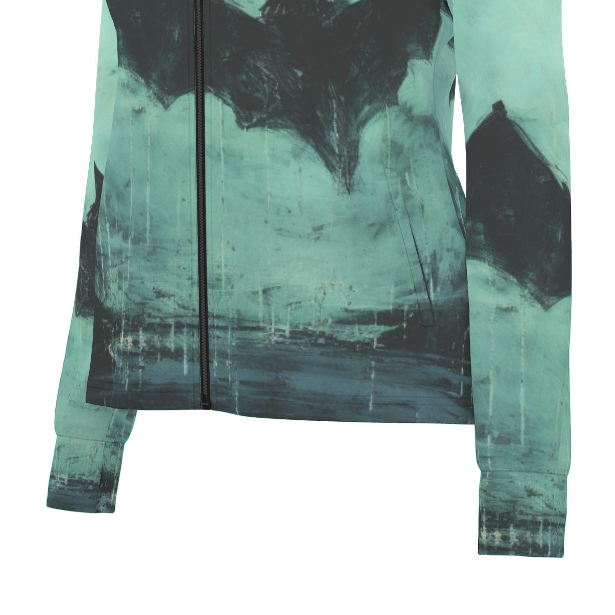 All-Over Print Women's Long Sleeve Thumbhole Jacket