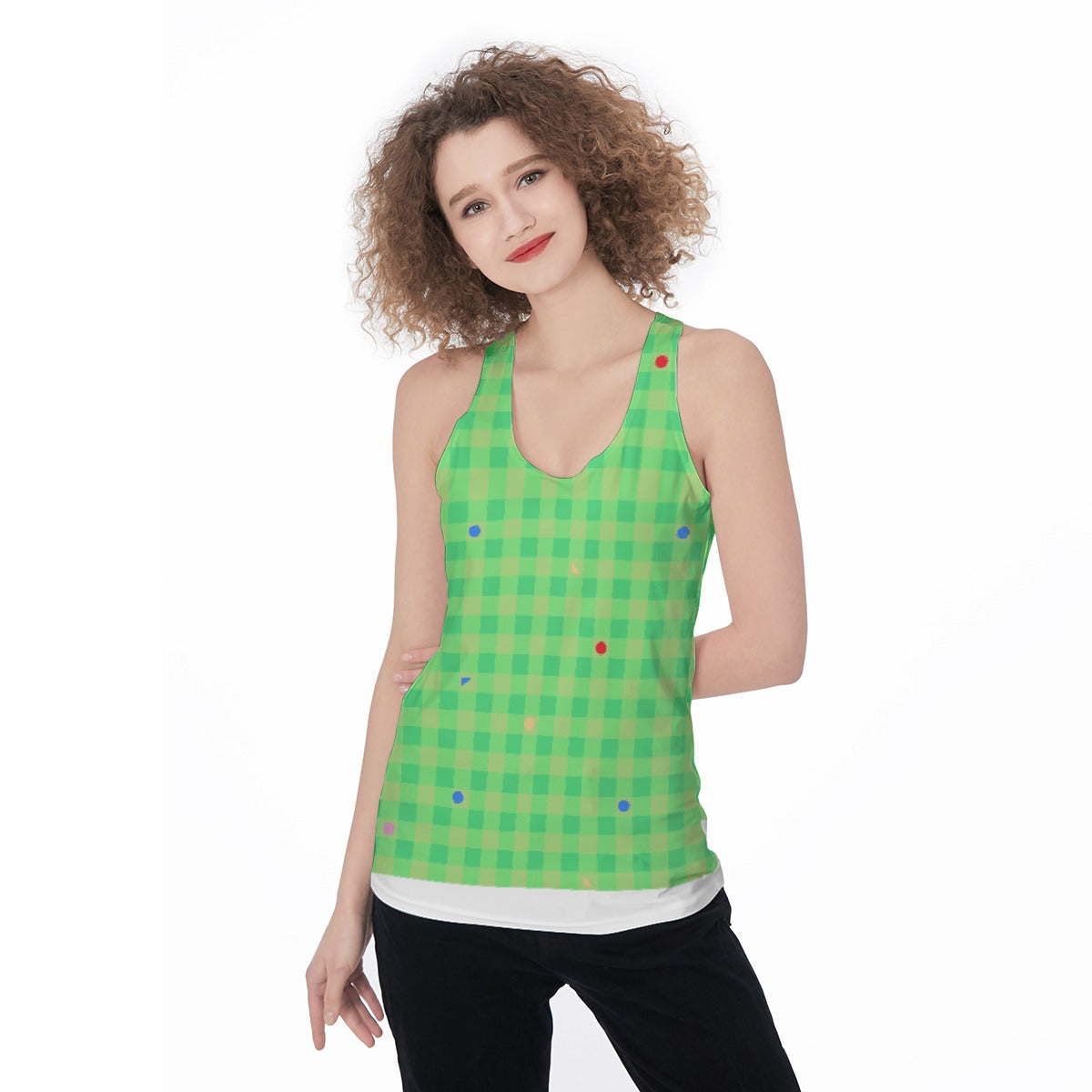 All-Over Print Women's Racerback Tank Top