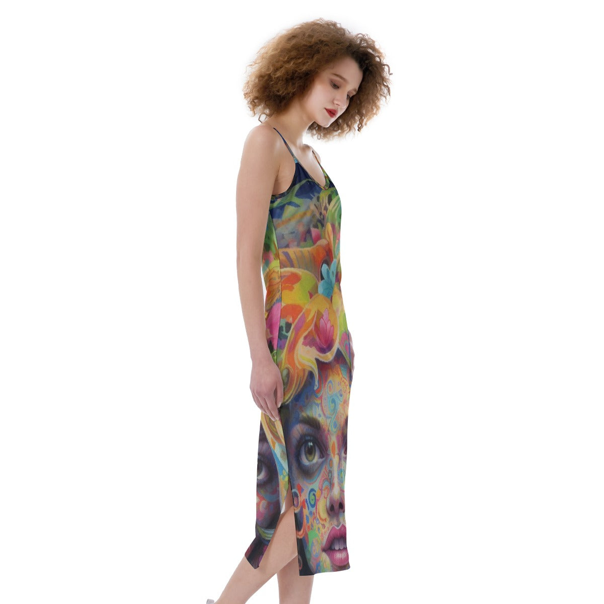 All-Over Print Women's Cami Dress