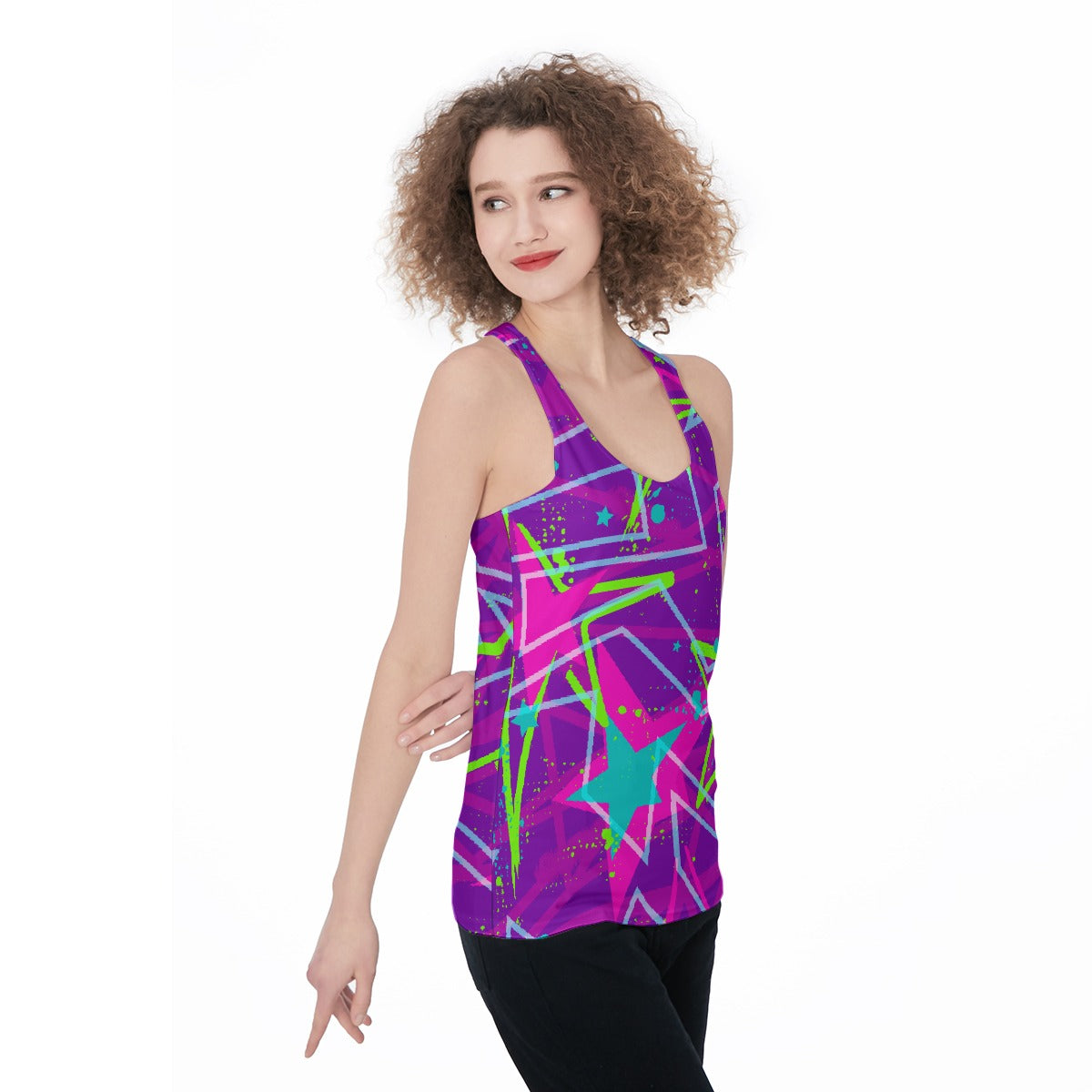 All-Over Print Women's Racerback Tank Top
