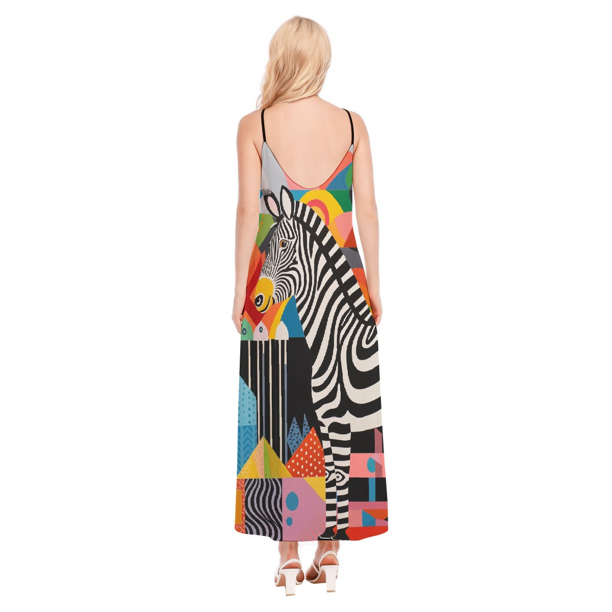 All-Over Print Women's Sling Dress