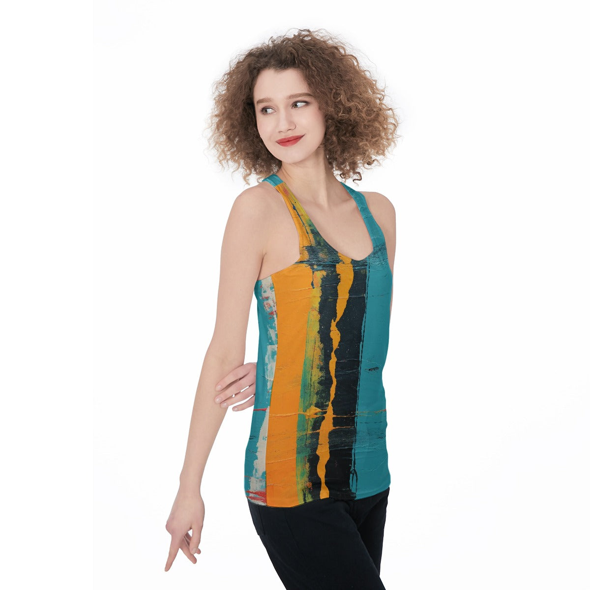 All-Over Print Women's Racerback Tank Top