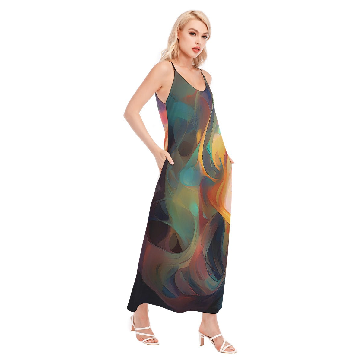 All-Over Print Women's Sling Dress