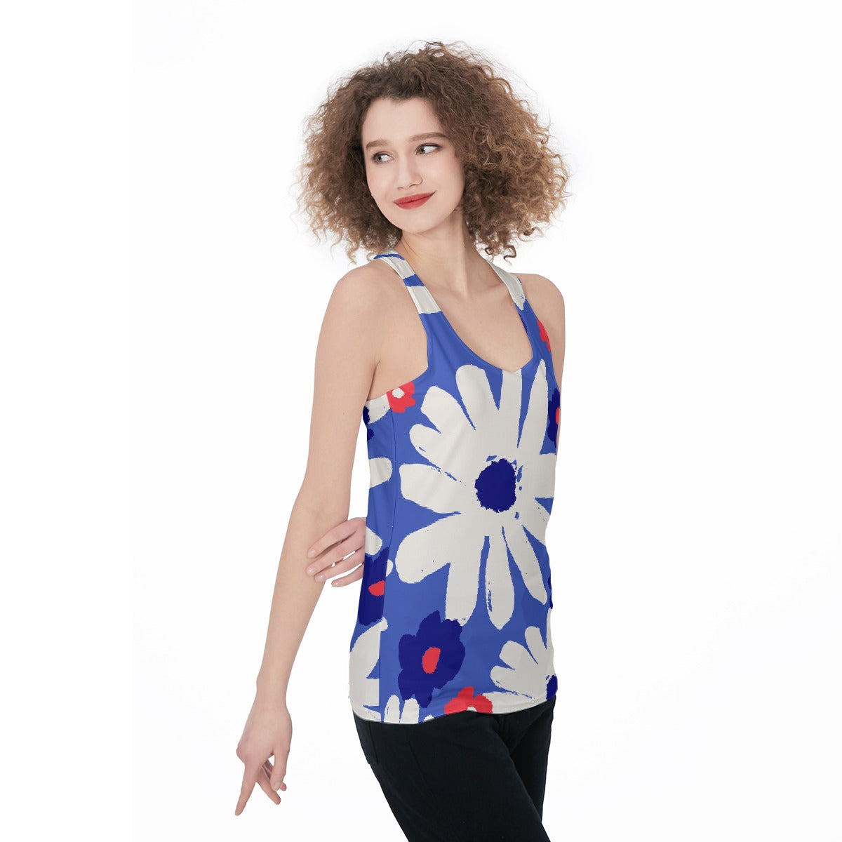 All-Over Print Women's Racerback Tank Top