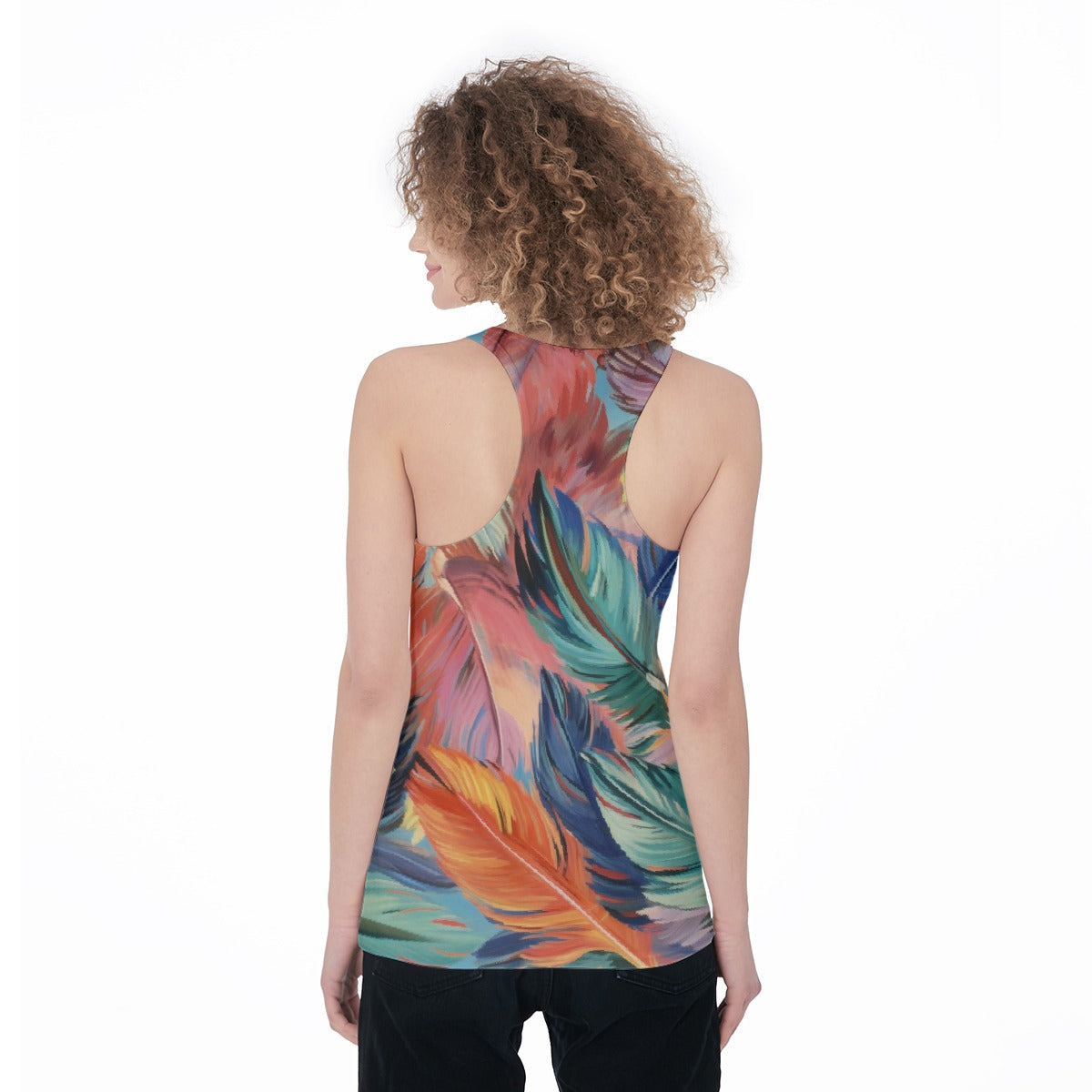 All-Over Print Women's Racerback Tank Top