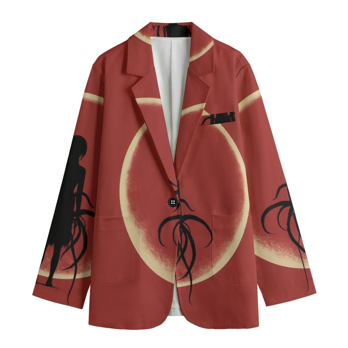 All-Over Print Women's Leisure Blazer