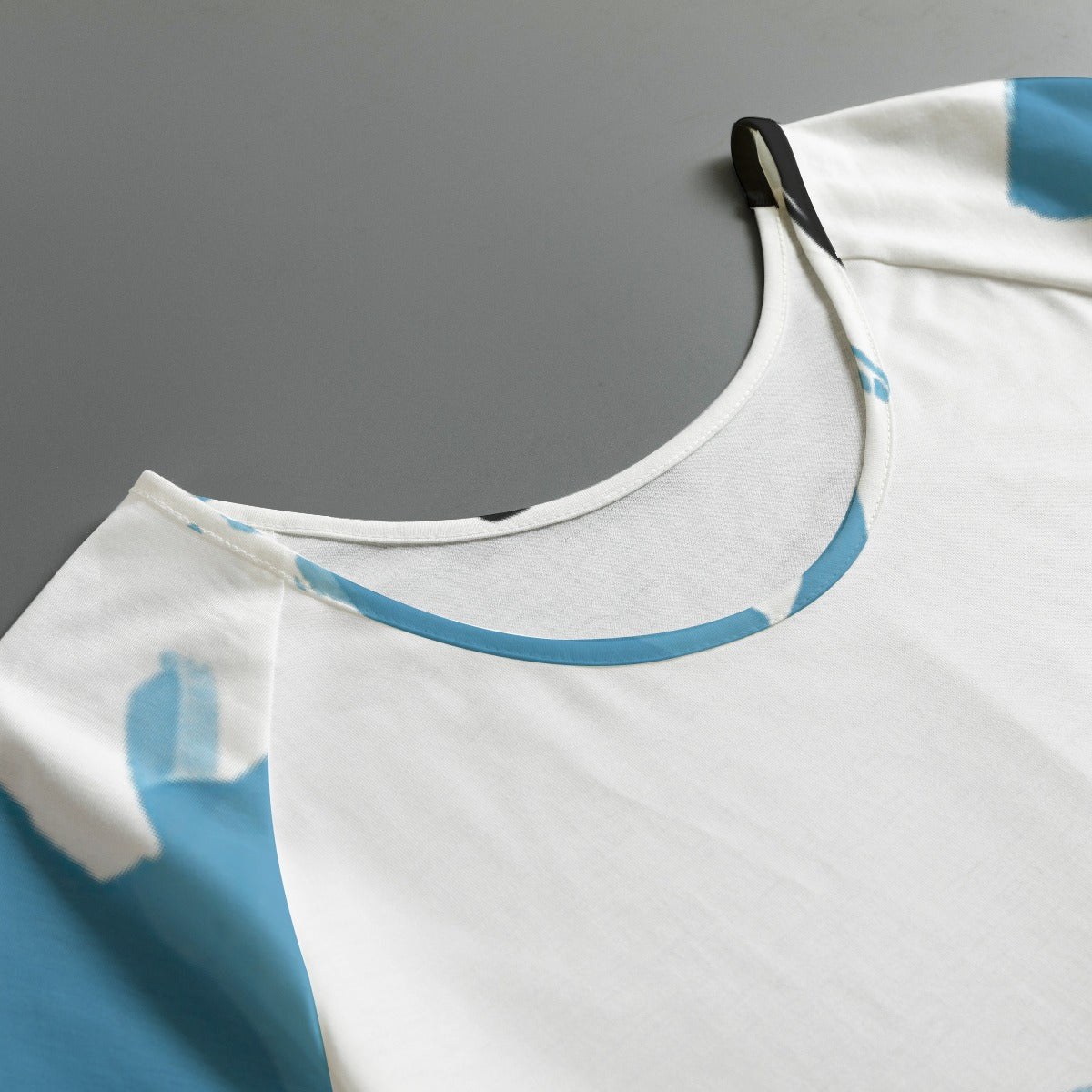 All-Over Print Women's Round Neck T-shirt With Raglan Sleeve