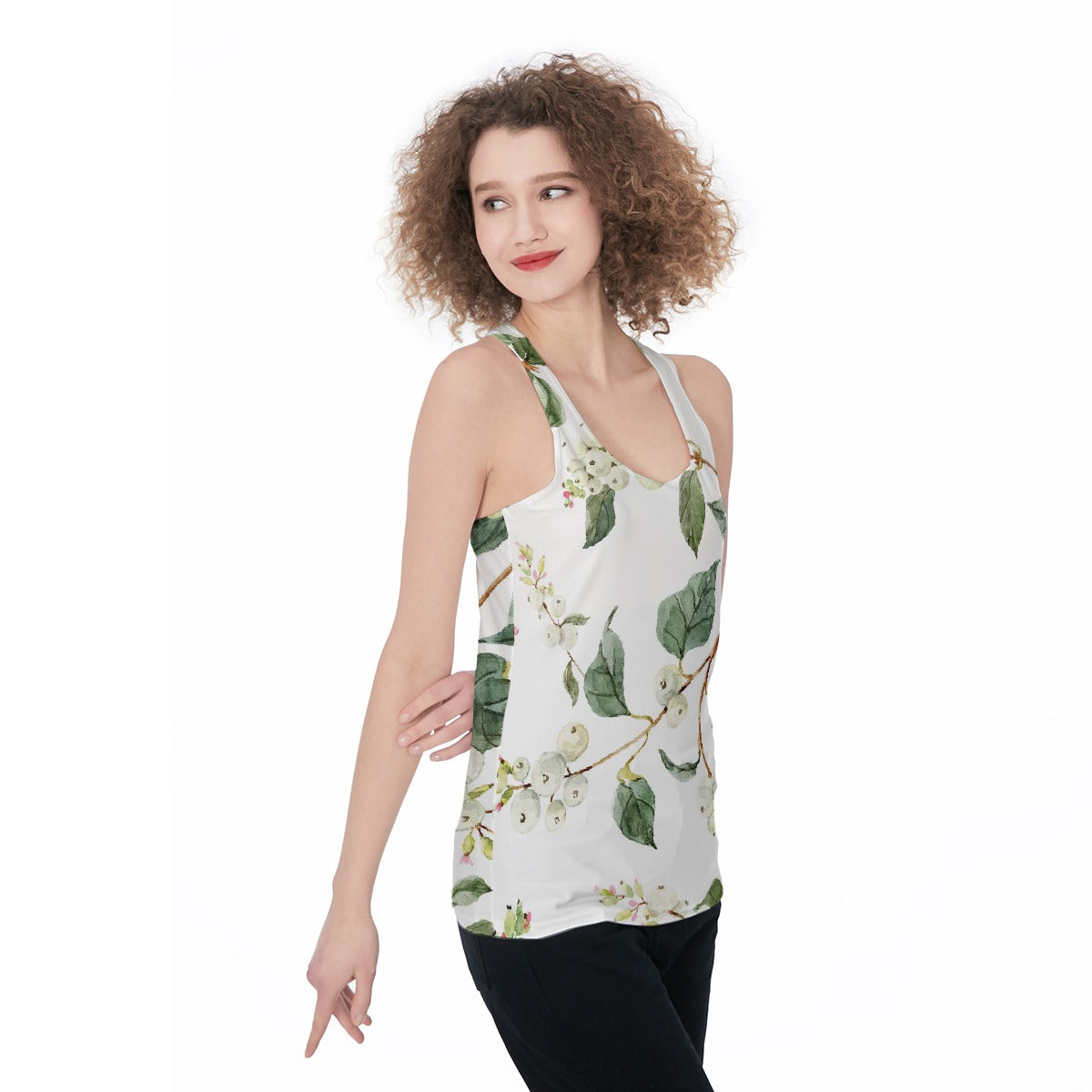 All-Over Print Women's Racerback Tank Top