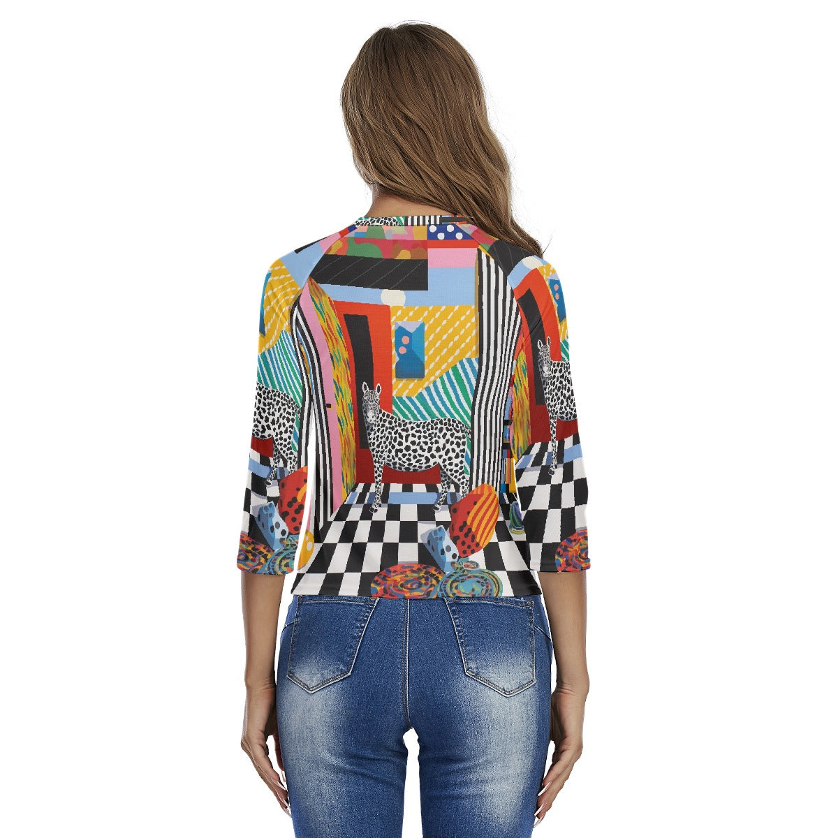 All-Over Print Women's Raglan Sleeves T-shirts