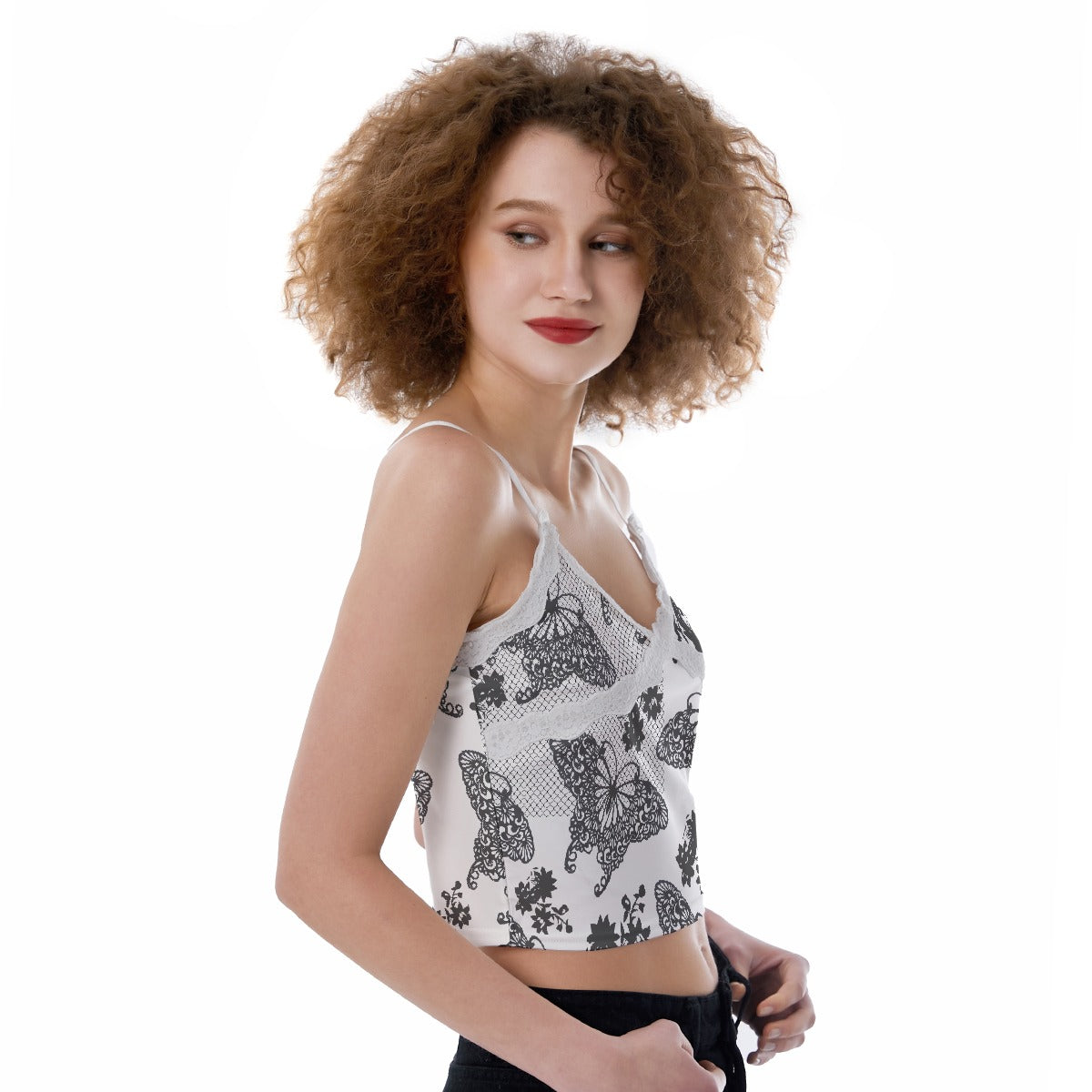 All-Over Print Women's Lace Camisole