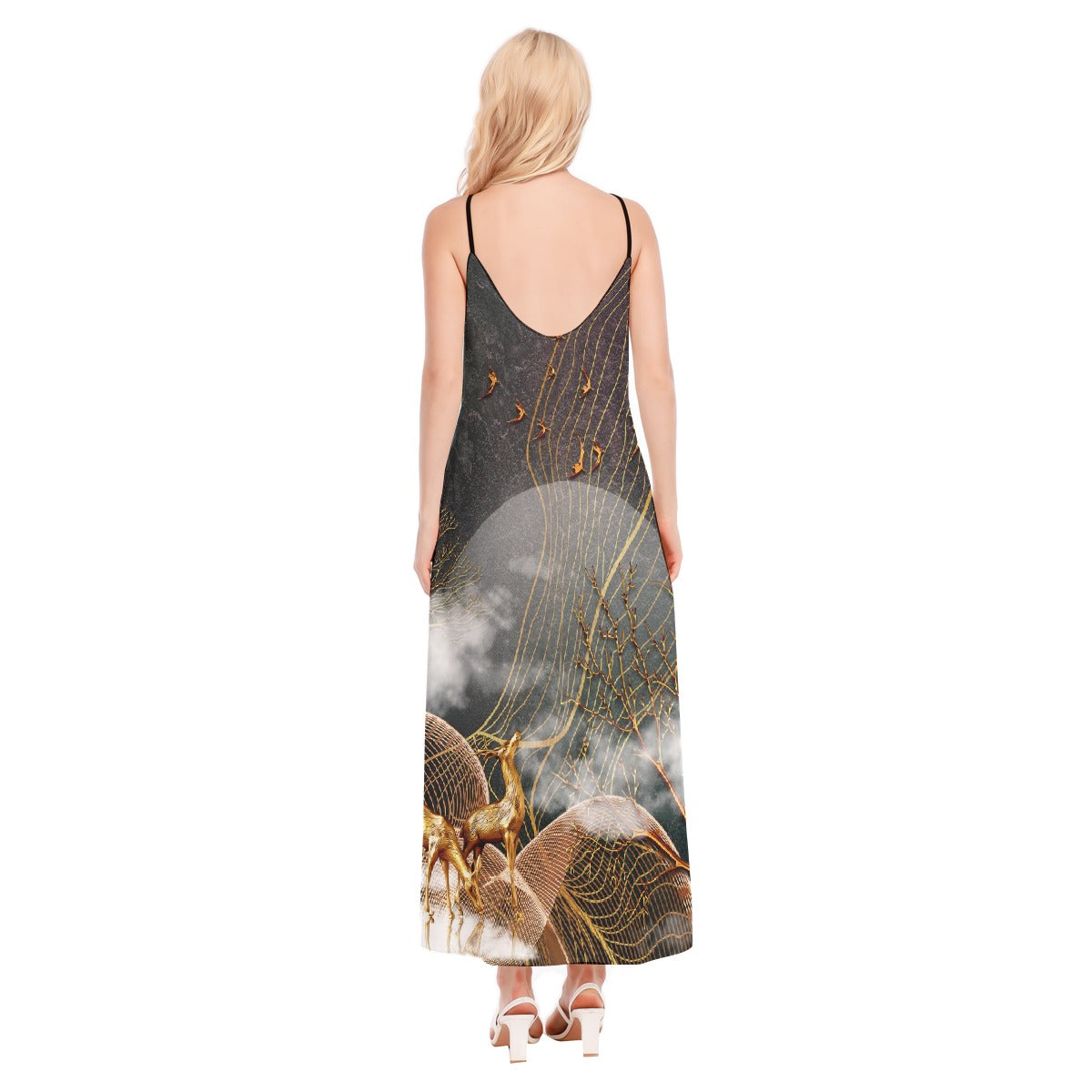 All-Over Print Women's Sling Dress