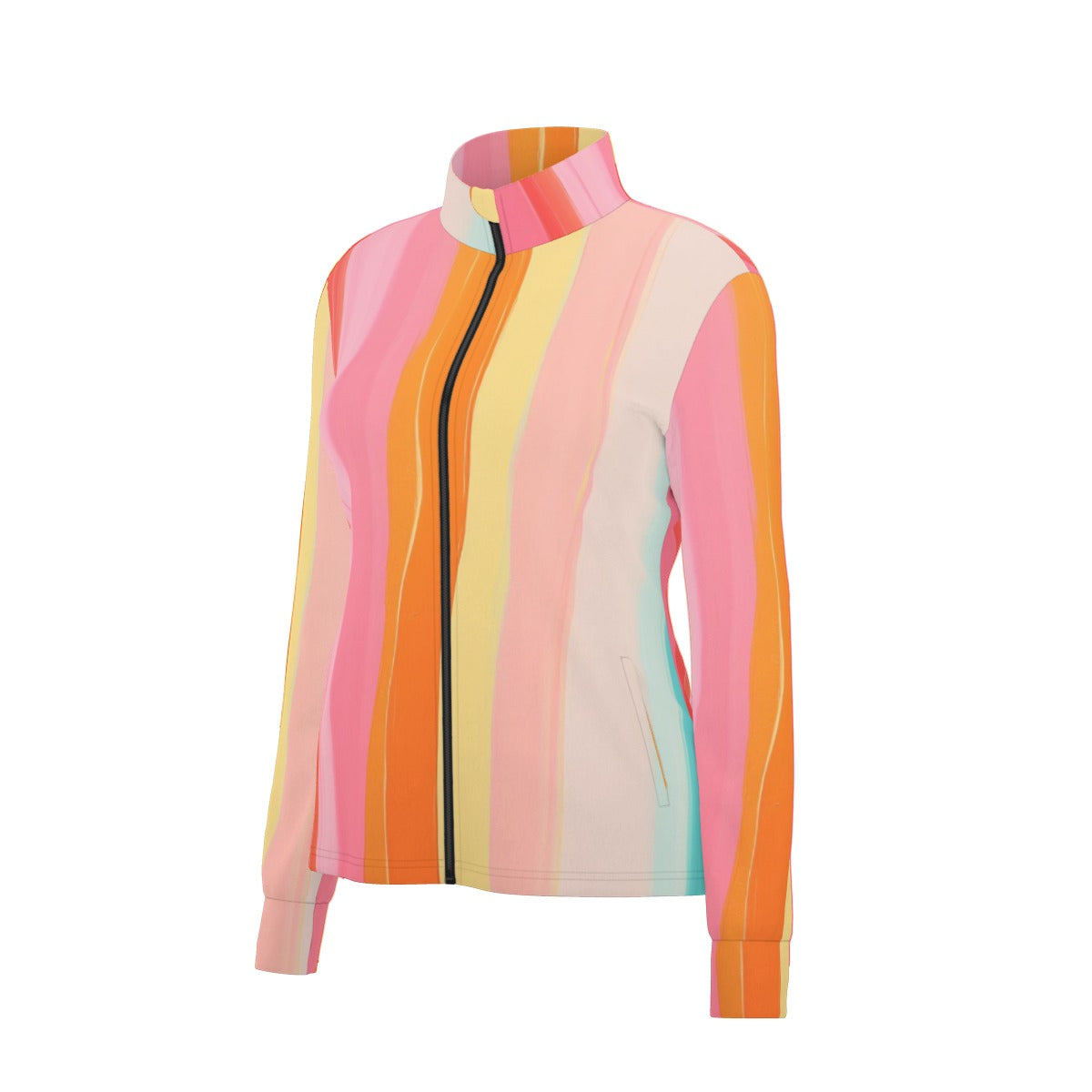 All-Over Print Women's Long Sleeve Thumbhole Jacket