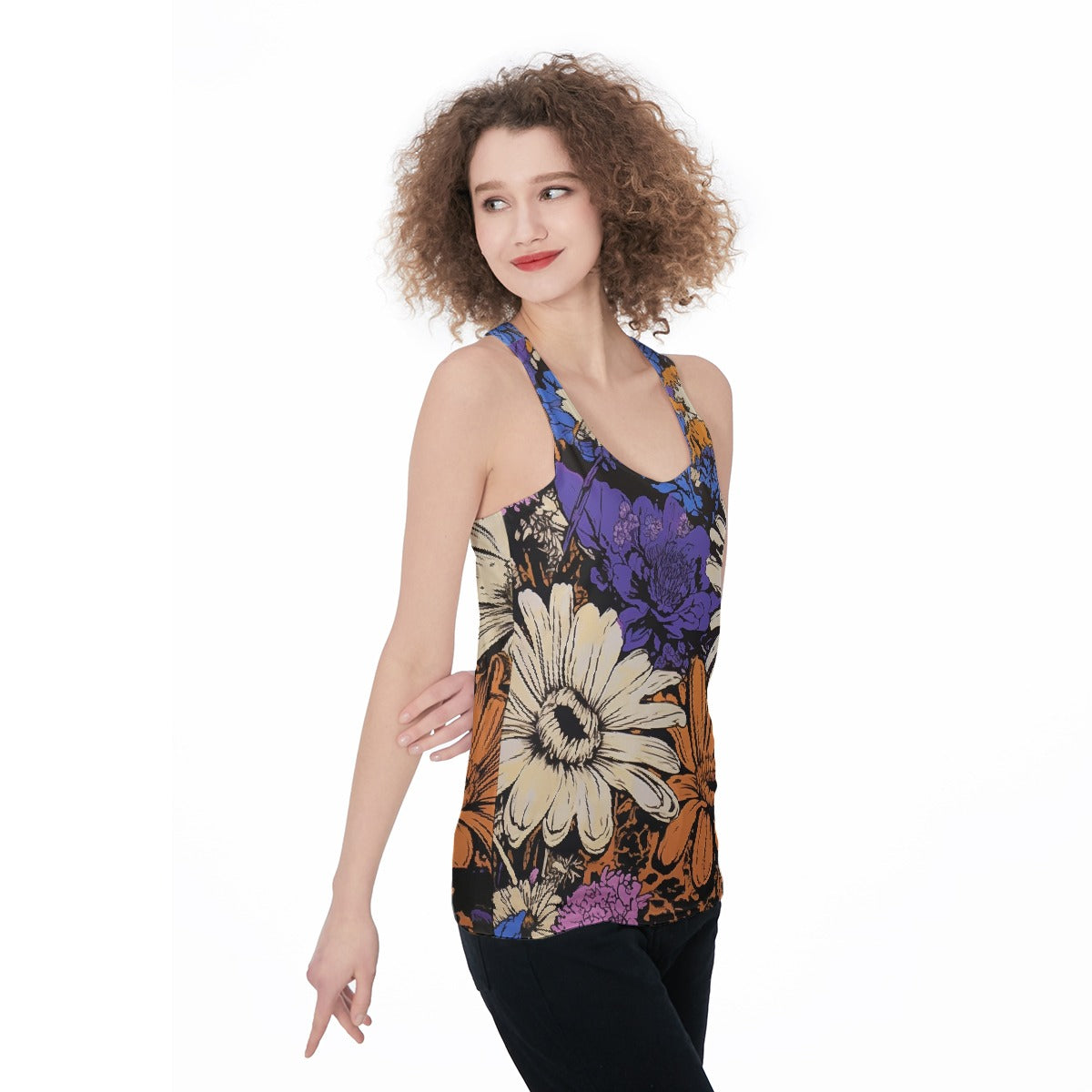 All-Over Print Women's Racerback Tank Top