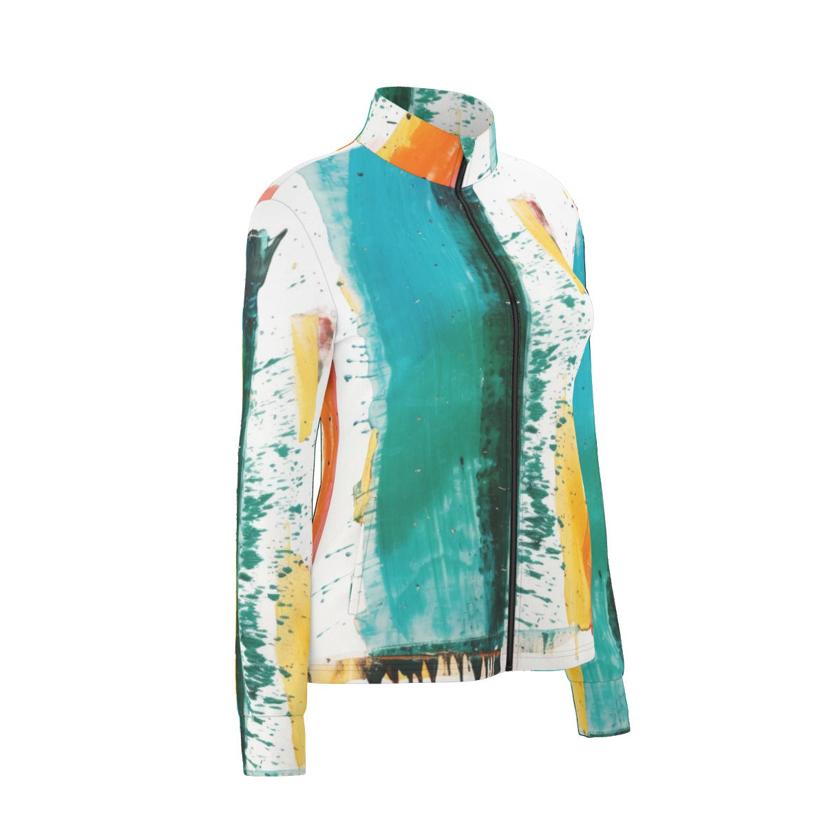 All-Over Print Women's Long Sleeve Thumbhole Jacket
