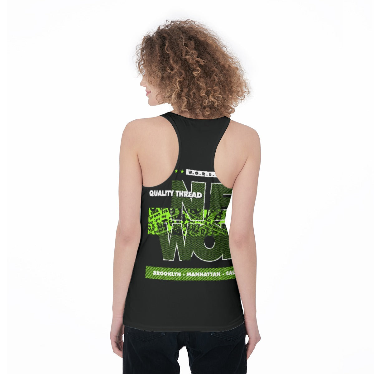 All-Over Print Women's Racerback Tank Top
