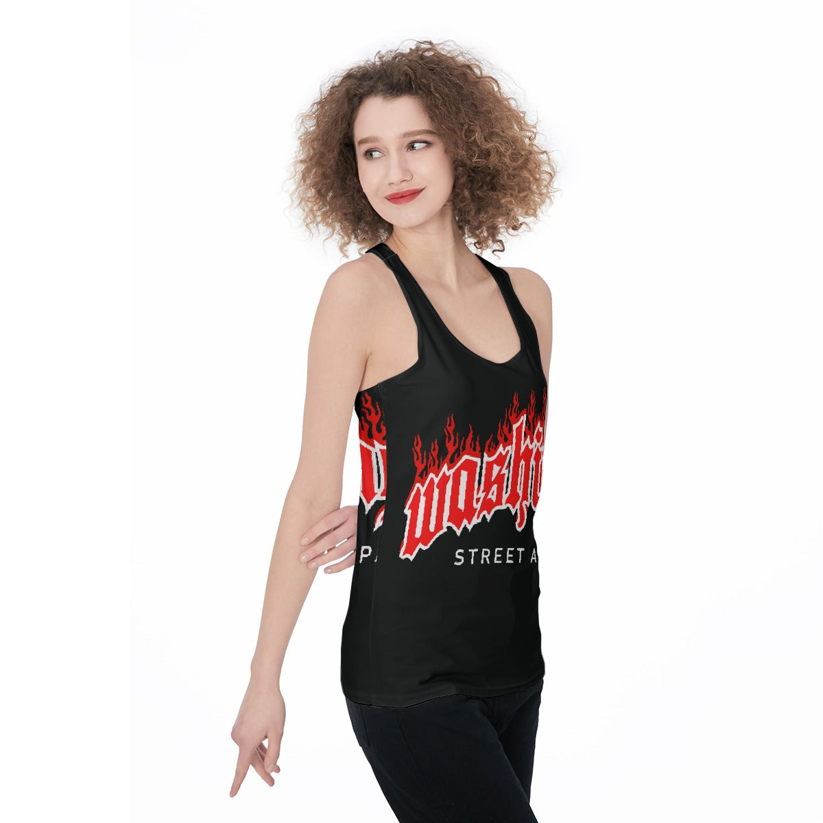 All-Over Print Women's Racerback Tank Top