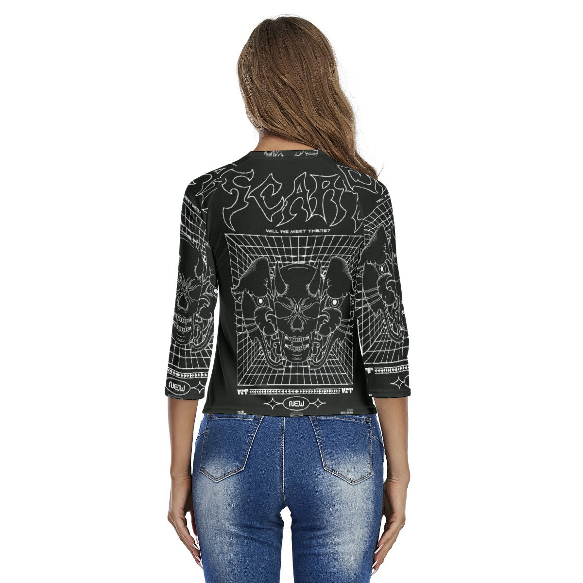 All-Over Print Women's Raglan Sleeves T-shirts