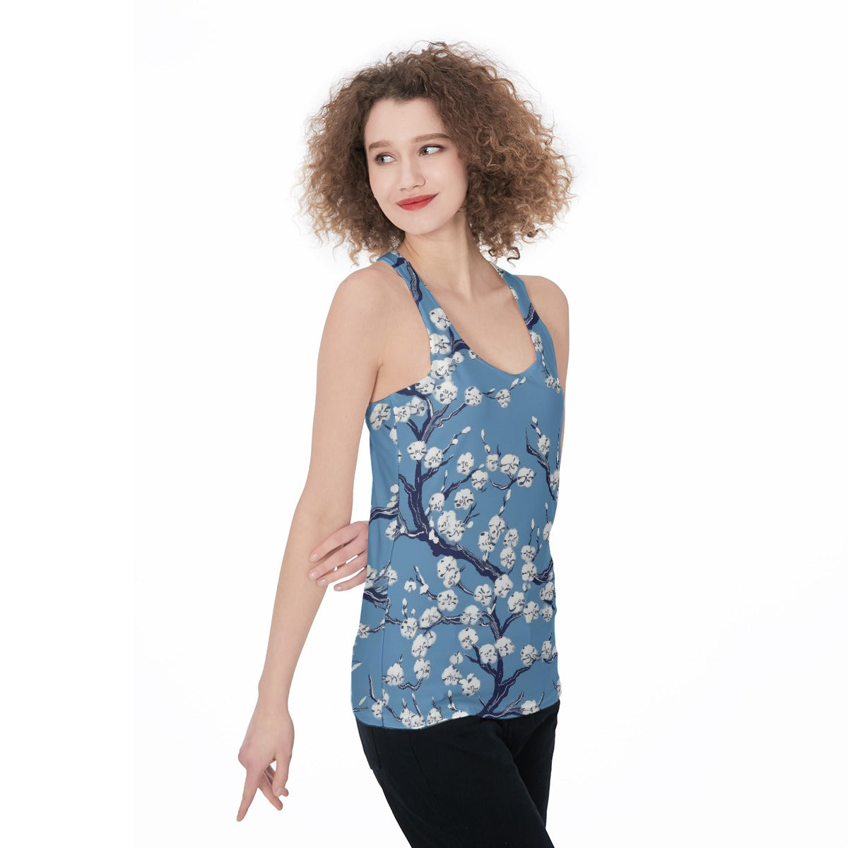 All-Over Print Women's Racerback Tank Top