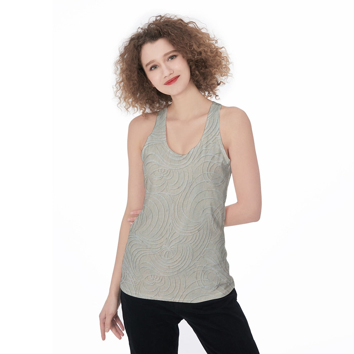 All-Over Print Women's Racerback Tank Top