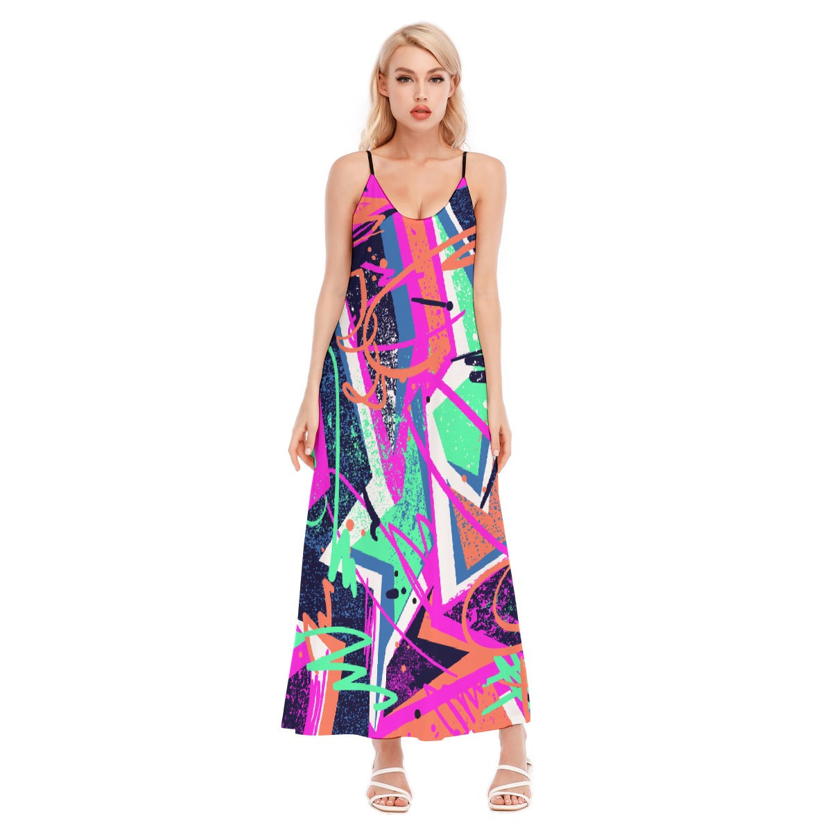 All-Over Print Women's Sling Dress