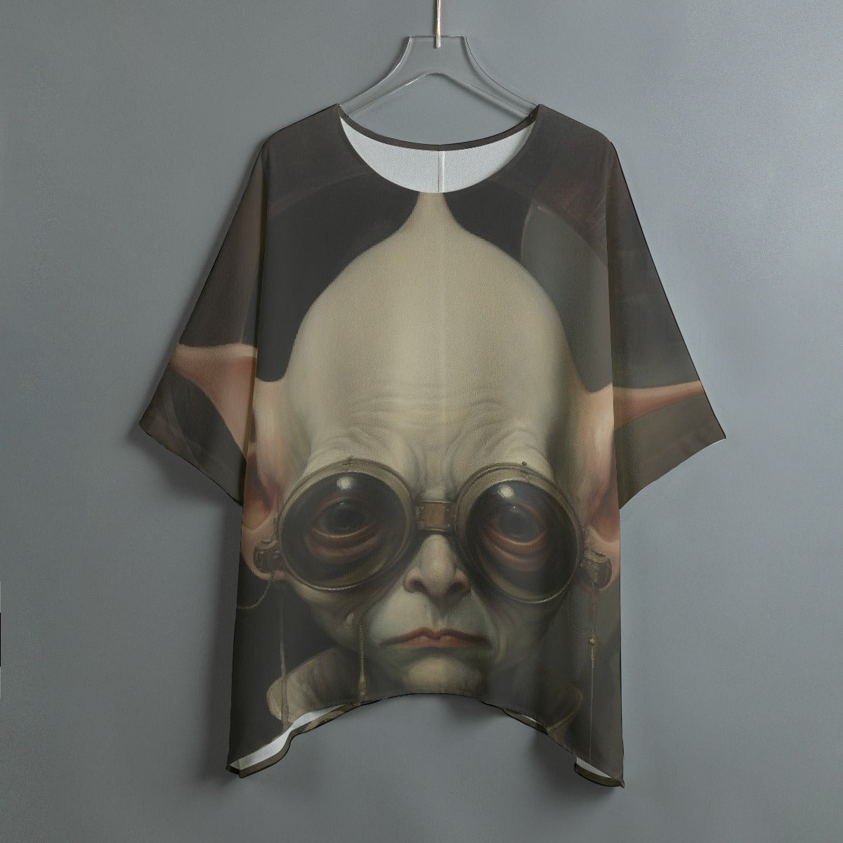 All-Over Print Women's Bat Sleeve Shirt