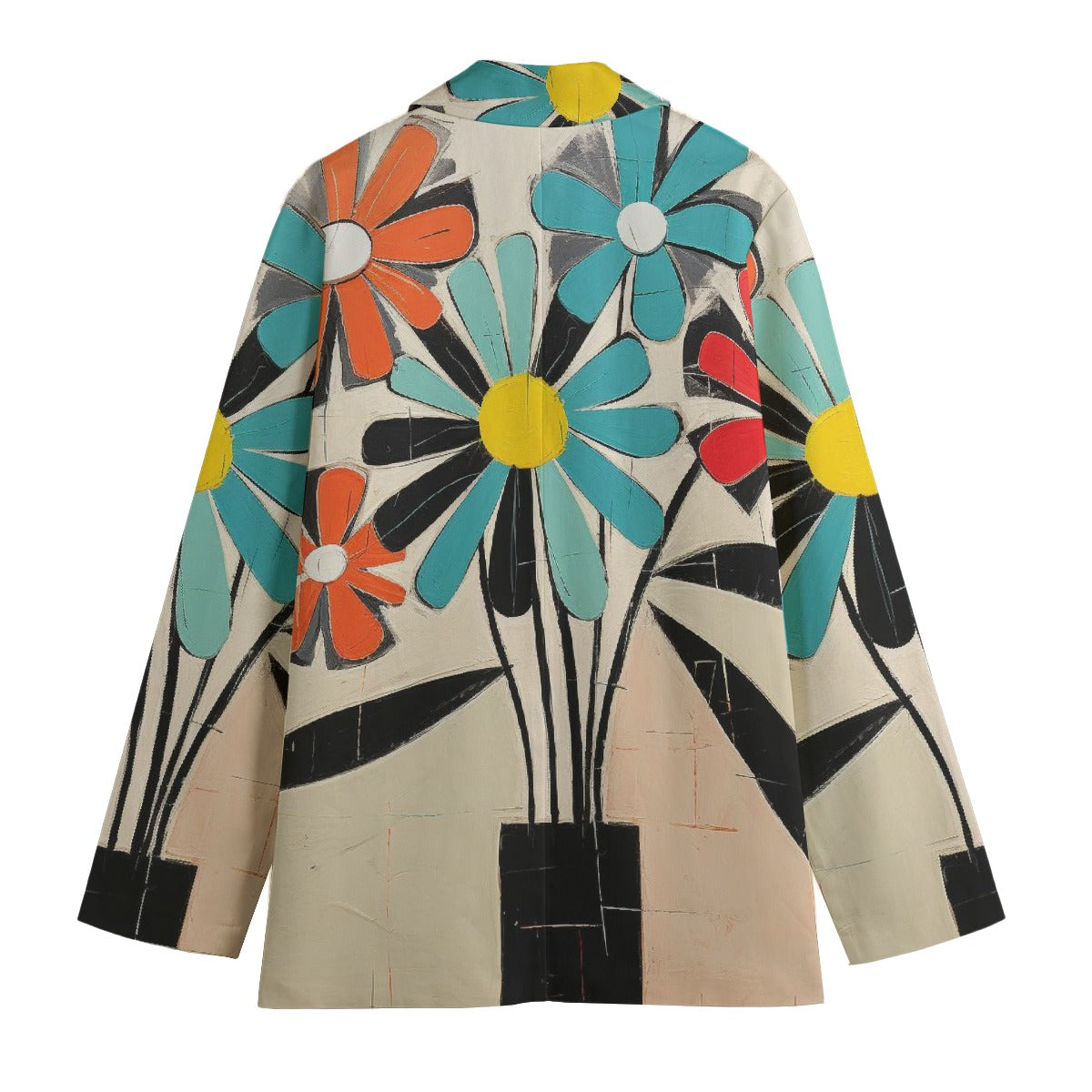 All-Over Print Women's Leisure Blazer