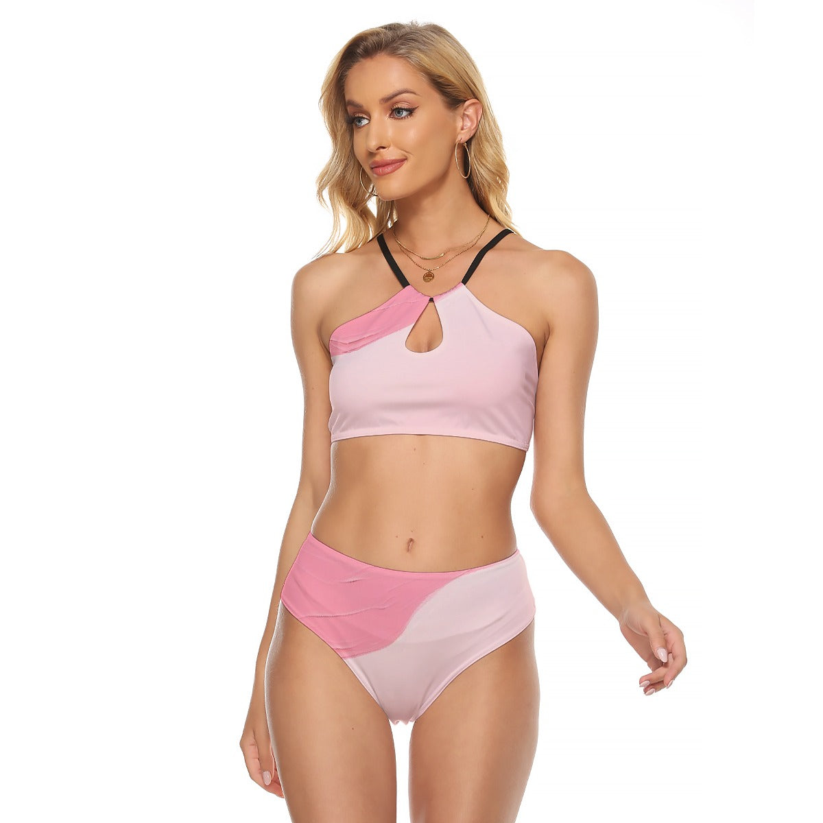 All-Over Print Women's Cami Keyhole One-piece Swimsuit