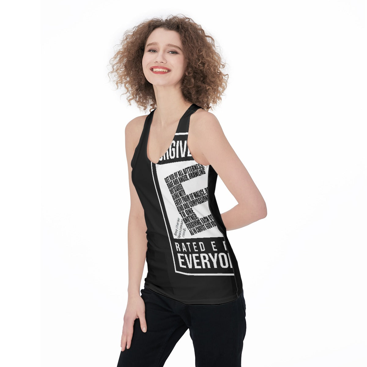 All-Over Print Women's Racerback Tank Top