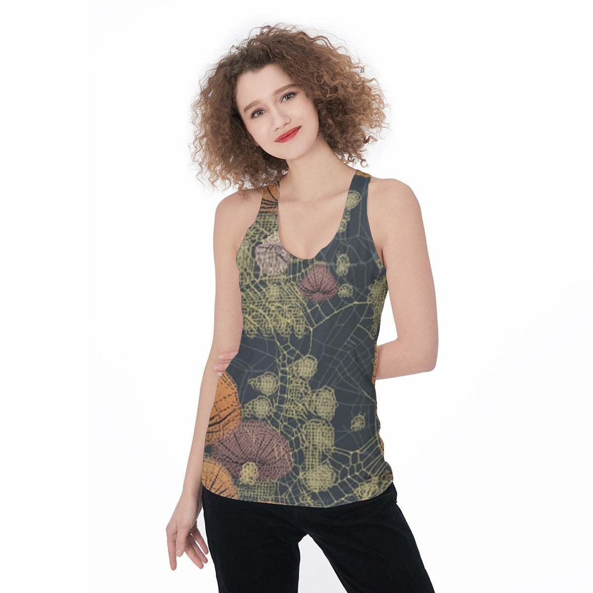 All-Over Print Women's Racerback Tank Top