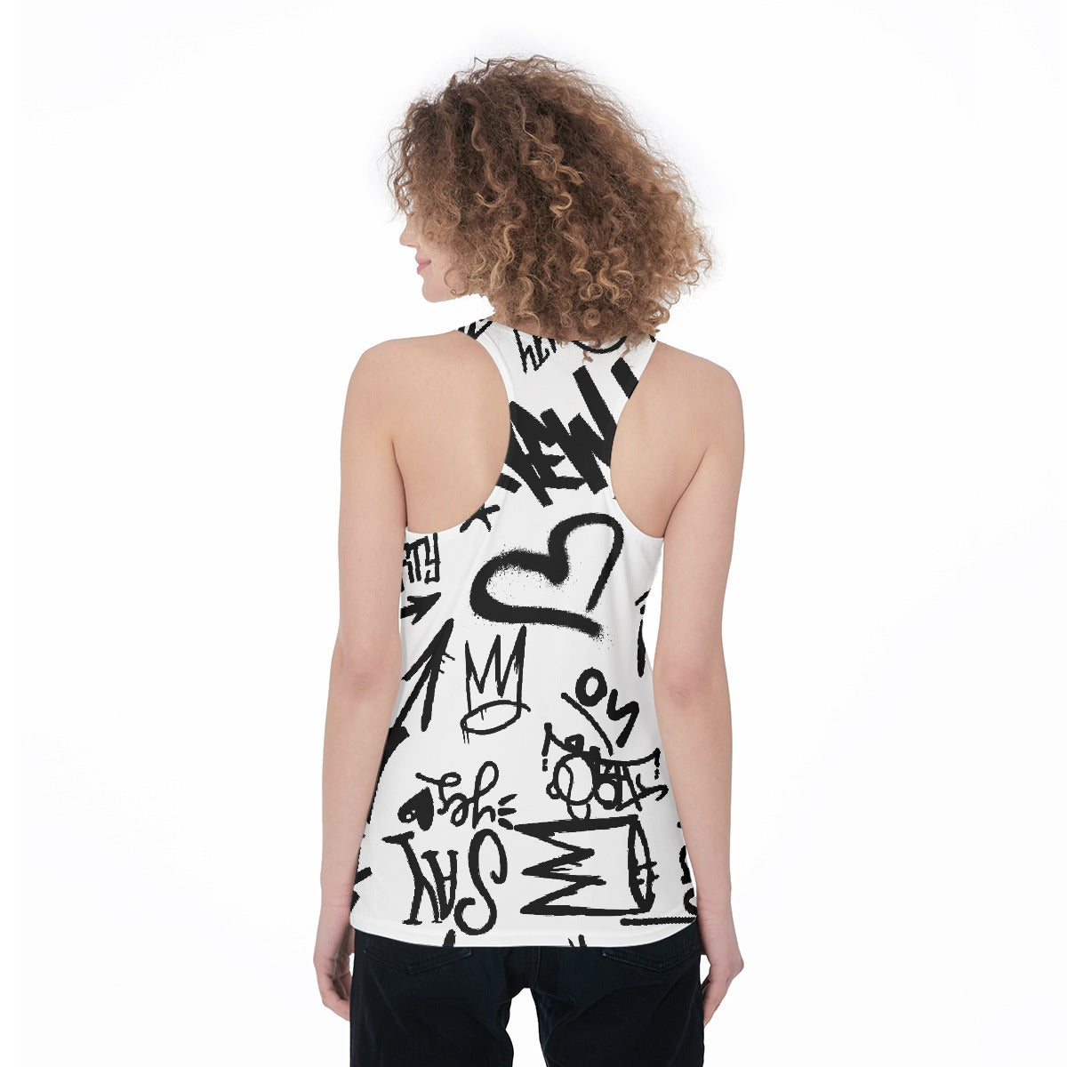 All-Over Print Women's Racerback Tank Top