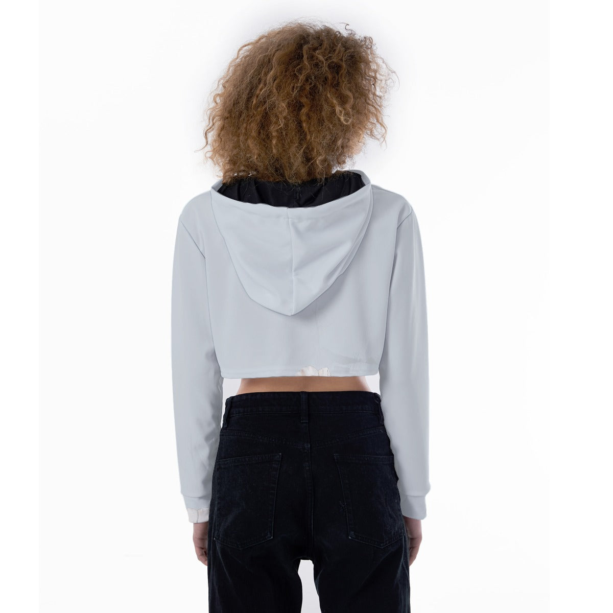 All-Over Print Women's Crop Top Hoodie