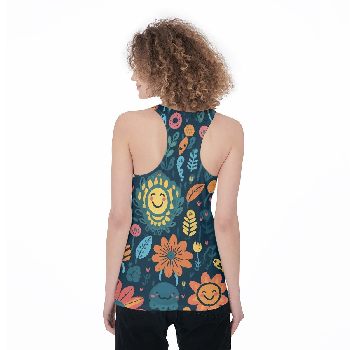 All-Over Print Women's Racerback Tank Top