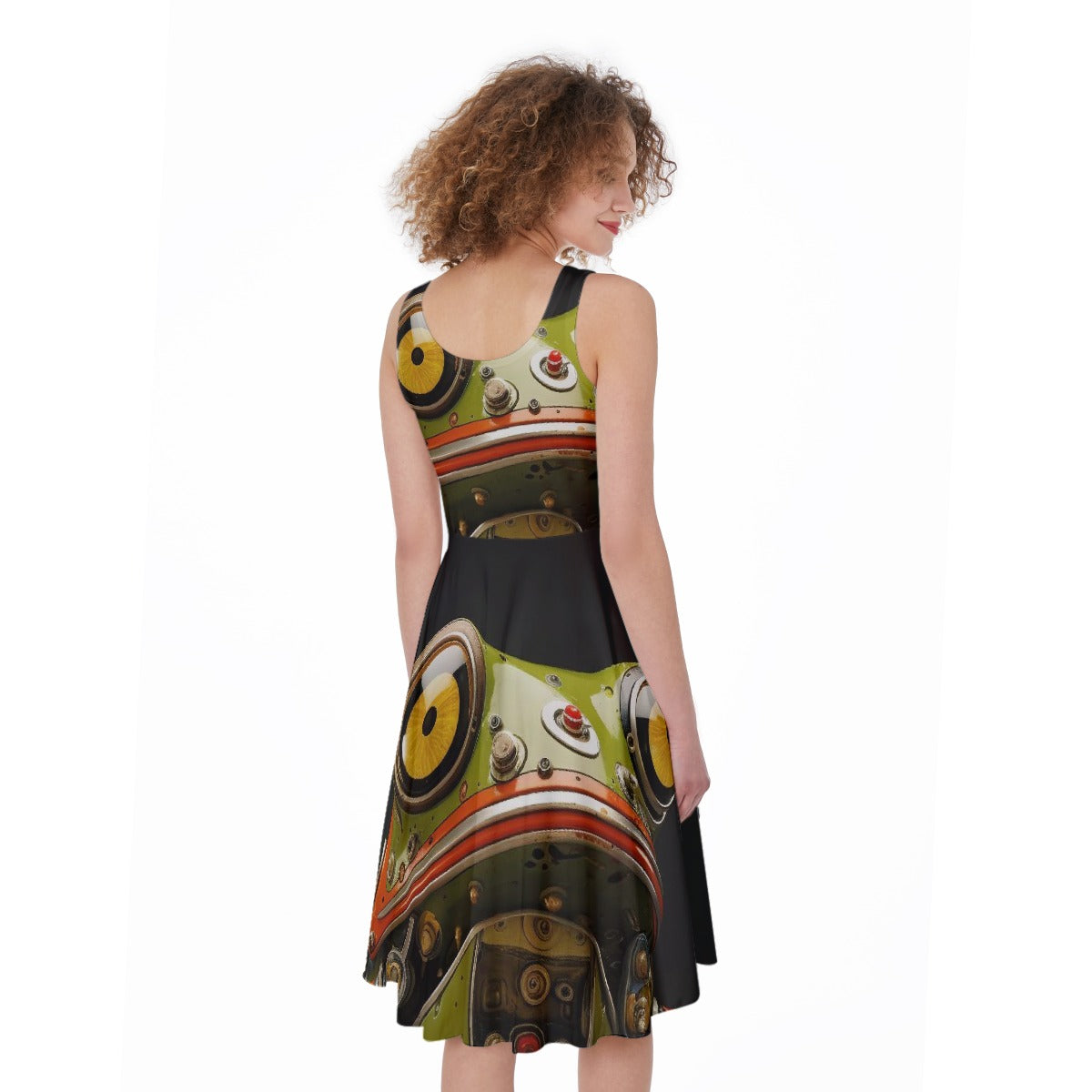 All-Over Print Women's Sleeveless Dress