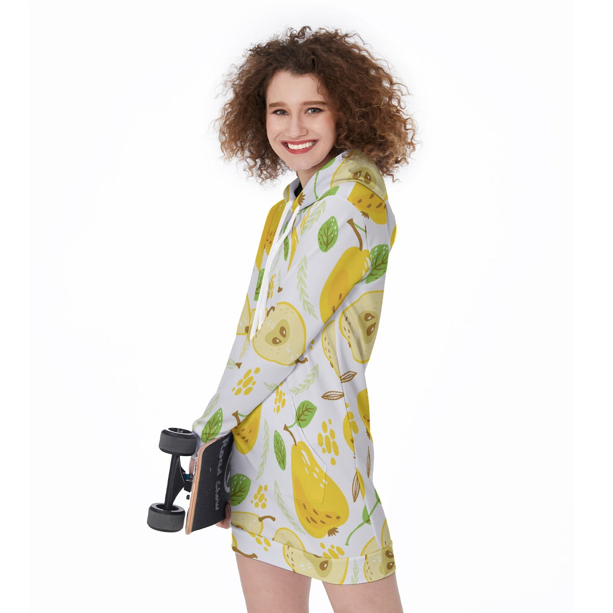 All-Over Print Women's Long Hoodie