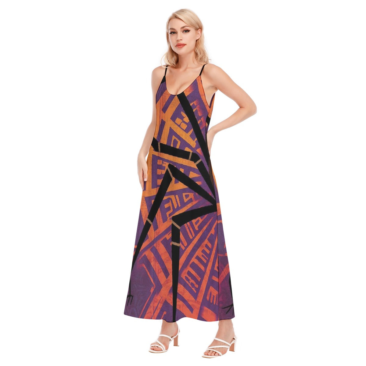 All-Over Print Women's Sling Dress