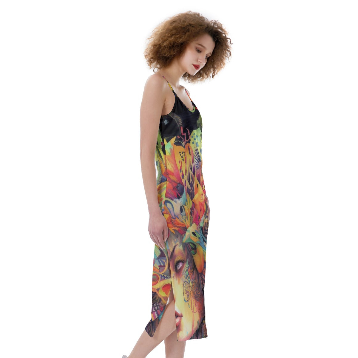 All-Over Print Women's Cami Dress
