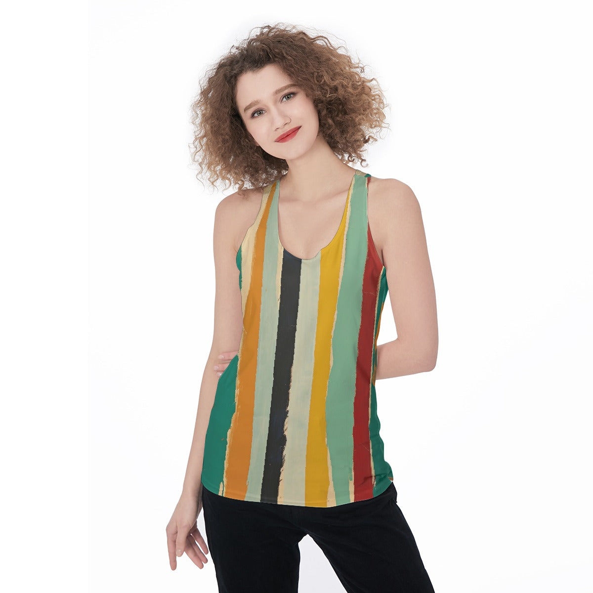All-Over Print Women's Racerback Tank Top