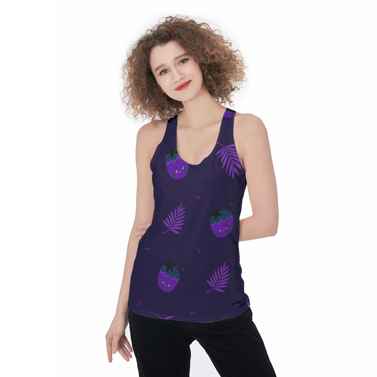 All-Over Print Women's Racerback Tank Top