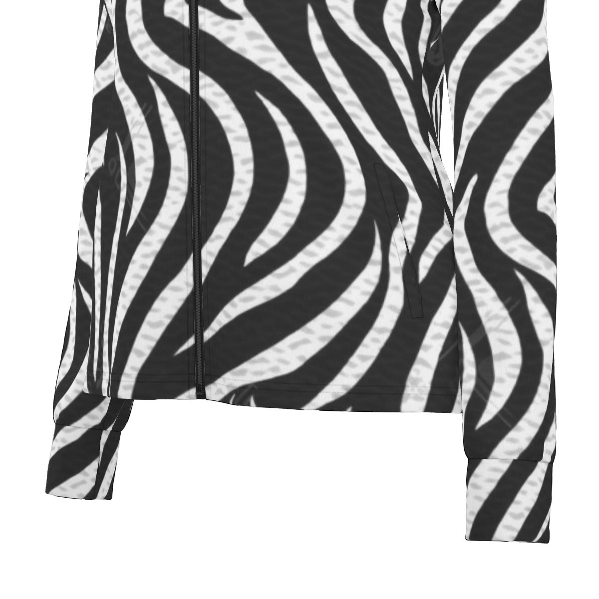 All-Over Print Women's Long Sleeve Thumbhole Jacket