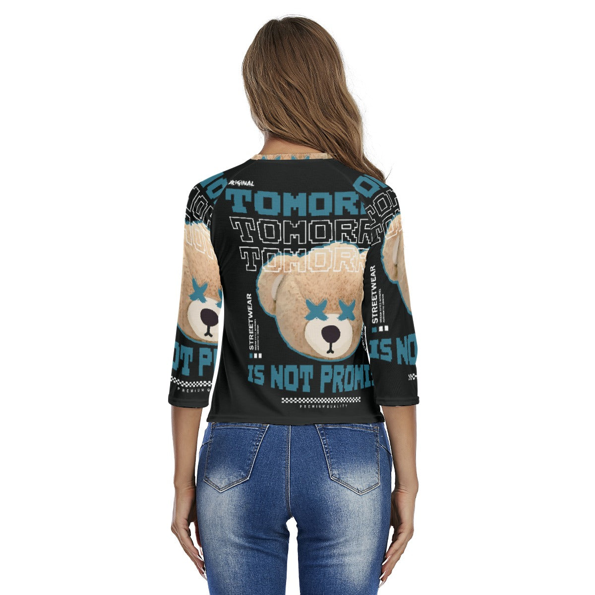 All-Over Print Women's Raglan Sleeves T-shirts