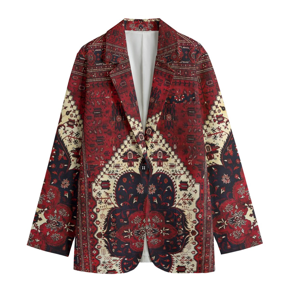 All-Over Print Women's Leisure Blazer