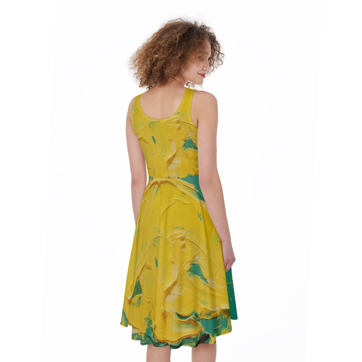 All-Over Print Women's Sleeveless Dress