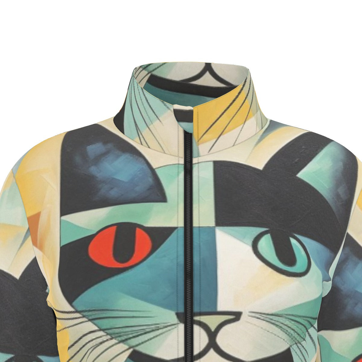 All-Over Print Women's Long Sleeve Thumbhole Jacket